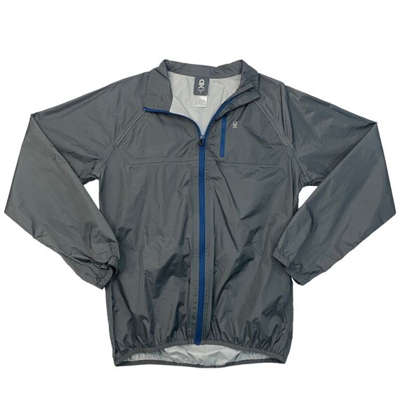 Little Donkey Andy Jacket Mens S Small Gray Windbreaker Vented Full Zip Outdoors - Picture 1 of 12